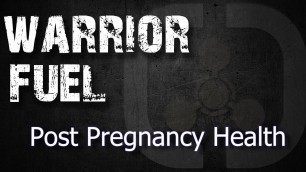 'Warrior Fuel Fitness Education with Frans Meyer: Post Pregnancy Health'