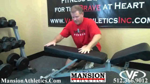 'Valor Fitness DD-25 FID Utility Bench - Mansion Athletics'