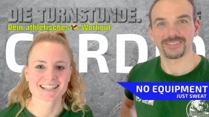 '20 Minuten intensives Cardio Workout für Volleyballer | DailyWorkout@Home'