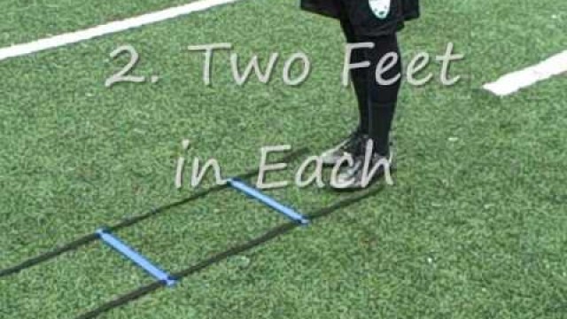 'Speed Agility Ladder Drills Exercises for Football Soccer Quick Feet'