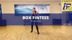 'FAMILY fitness club Leverkusen Box Fitness mit Fabi'