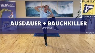 'FAMILY fitness club Leverkusen Ausdauer und Bauchkiller mit Steffi'