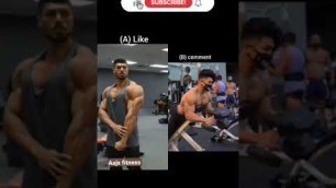 'gym fitness workout in motivation status at bodybuilder workout ! fitness #Marshall #workout #shorts'