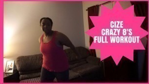 'Full Cize crazy 8\'s workout | Kiesha Allen'