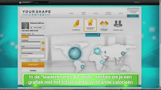 'Your Shape: Fitness Evolved - How to track your progress in Your Shape: Fitness Evolved? [NL]'