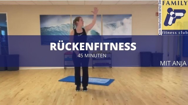 'FAMILY fitness club Leverkusen Rückenfitness mit Anja'