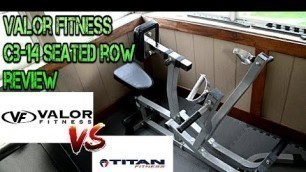 'Valor Fitness Seated Row Machine Review, Is It Better Than The Titan Fitness Seated Row?'