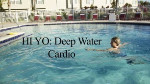 'Deep Water Cardio Workout HI YO INTERVAL#1 - WECOACH'