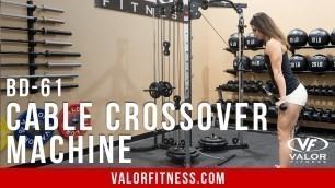 'Valor Fitness BD-61, Cable Crossover Station'
