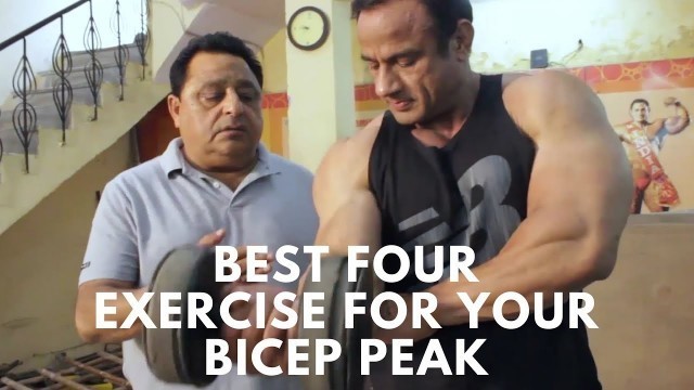 'Best Four Exercise For Your Bicep Peak'