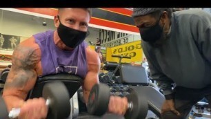'Ultimate Bicep Peak Workout W. The Godfather Of Bodybuilding!'