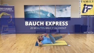 'FAMILY fitness club Leverkusen Bauch Express mit Katja'