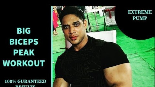 'TOP 5 BICEPS EXERCISES FOR BICEP PEAK |BIG BICEPS| HOW TO GET BIGGER BICEPS | Rahul Fitness Official'