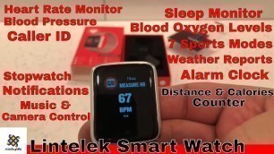 'Lintelek Smart Watch Unboxing'