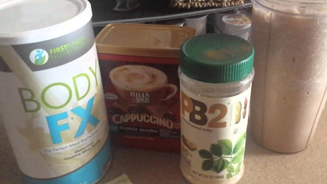 'Body fx shake cappuccino meal'