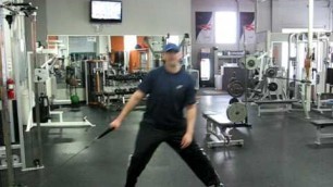 'Lateral Cable Squat -FUEL FITNESS'