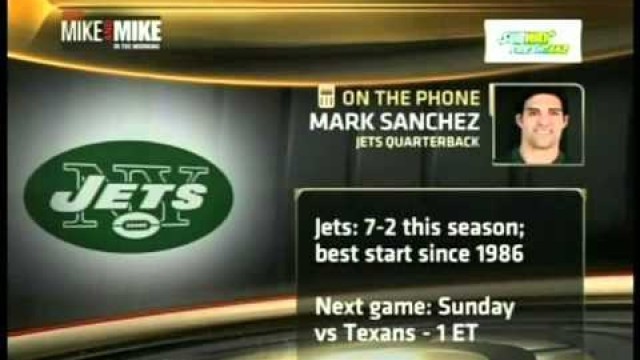 'Mark Sanchez on ESPN - Your Shape Fitness Evolved'