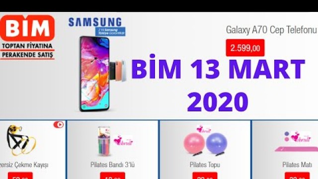 '13 Mart Cuma Bim - 13 Mart 2020 Bim | Bim 13 Mart Cuma 2020 Aktüel Ürünleri Kataloğu - Bim Bu Cuma'