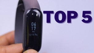 'Top 5 Best Fitness Trackers 2021 - #Fitbit #Letscom #Xiaomi #Lintelek'