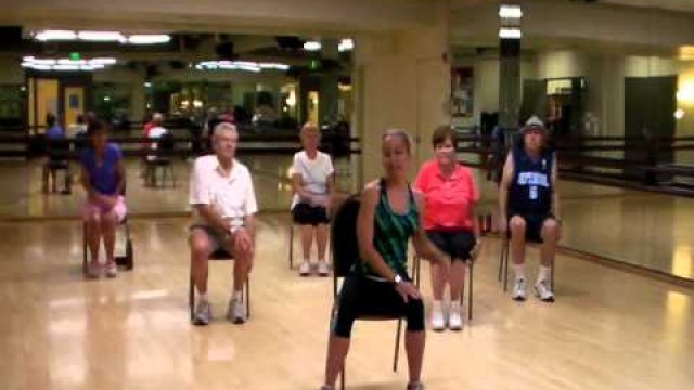 'Senior Fitness Class Routine to \"Wonderful World\" by Sam Cooke'