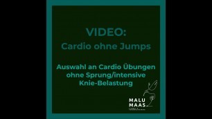 'NO JUMPS CARDIO WORKOUT // HOMEWORKOUT'