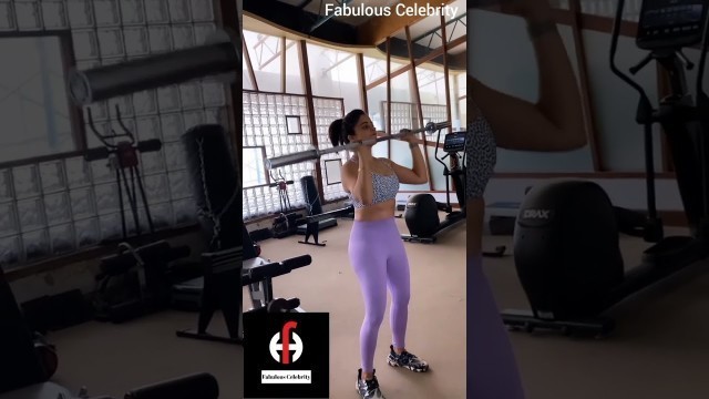 'Neha Pendse Hot Sexy Figure Gym Workout Video'