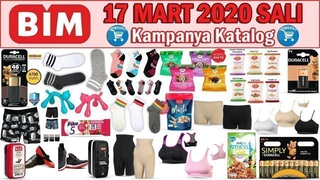 'BİM 17 MART 2020 SALI KATALOG | BİM SPORCU BESİNLERİ | 17 MART 2020 BİM AKTÜEL | BİM\'DE BU HAFTA'