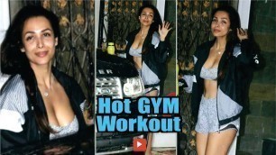 'Hot Malaika Arora Workout In Gym | Malaika Arora Sexy GYM Workout  | Malaika Arora Hot Gym Video'