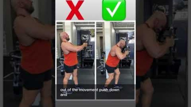 'triceps workout at #gym #workout motivation in gym motivation at fitness Marshall fitness #shorts'