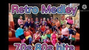 'Retro Medley 70s 80s hits | acesricaTV | Dance fitness | Retro Dance | Retro Fitness | Zumbarkadas'