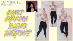 'JANET JACKSON DANCE WORKOUT | CARDIO | 80S - 2019 | FUN MUSIC | DANCE FITNESS'