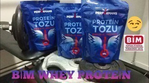 'BİM PROTEİN TOZU...PERFORMANS WHEY PROTEİN'