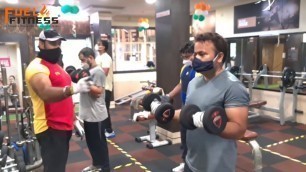 'Group Training Sessions | Social Distancing | Safety Precautions | Fuel Fitness Gym | Indore'