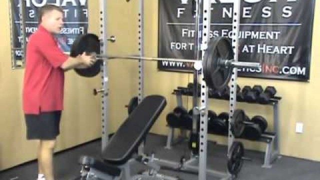 'Valor Fitness BD 7 Power Rack w  Lat Pull @ BodyDesign Fitness'