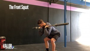 'Valor Fitness - 1.9 Elements - Front Squat'