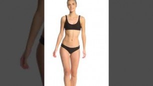 'black bikini slim fit hot model fashion show - fashion ramp walk models'