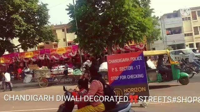 'DECORATED CHANDIGARH MARKETS ON DIWALI SNEK PEAK/GYM DECORATIONS#GYM MOTIVATION'