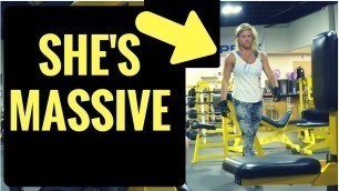 'GIRL IS BIGGER THAN ME (MASSIVE) Peak Fitness'