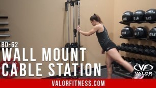 'Valor Fitness BD-62, Wall Mount Cable Station'