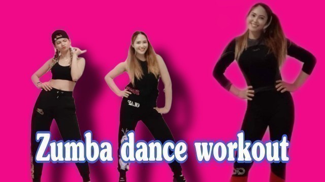 'ZUMBA DANCE WORKOUT AT HOME |ZUMBA FITNESS|  MOSCOW RUSSIA'