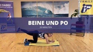 'FAMILY fitness club Leverkusen Beine und Po Workout mit Isa'