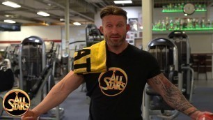 'Schulter Training mit Tobias Rössle vom Body & Shape Mering'