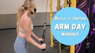 'Arm Day Workout | Biceps & Triceps | Planet Fitness Beginner Friendly'