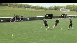 'How to get faster for football | Soccer training drill'