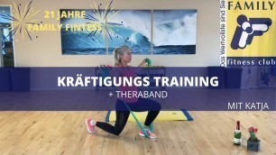 'FAMILY fitness club Leverkusen Theraband Training mit Katja'