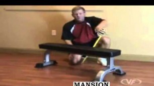 'Valor Fitness DA-3 Flat Bench - Mansion Athletics'
