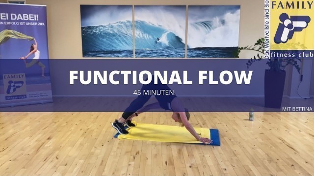 'FAMILY fitness club Leverkusen Functional Flow mit Bettina'