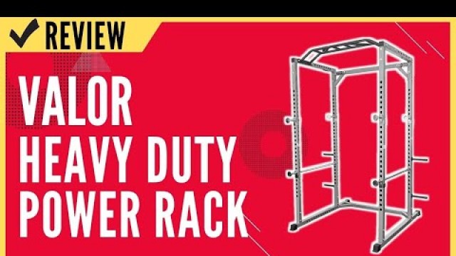 'Valor Fitness BD-33 Heavy Duty Power Rack/Squat Rack w/Available Power Cage Bundle Review'