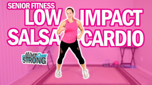 'Senior Fitness Low Impact Cardio Salsa Dance Workout | 30 Min ❤