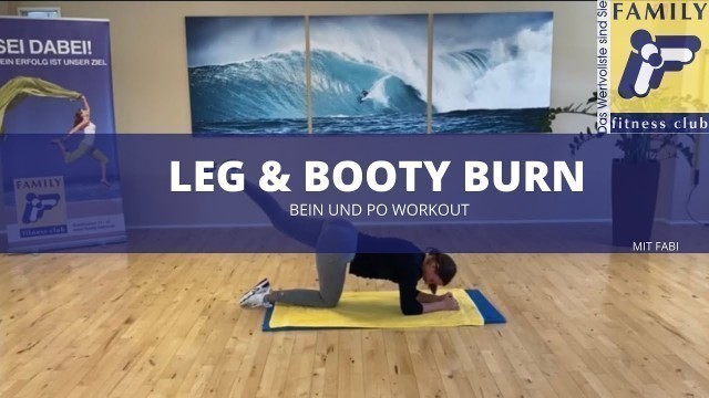 'FAMILY fitness club Leverkusen Leg and Booty Burn mit Fabi'